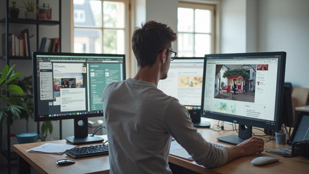 Twee versies van dezelfde website layout — één met slechte hiërarchie en één met effectieve kleur en visuele gewicht